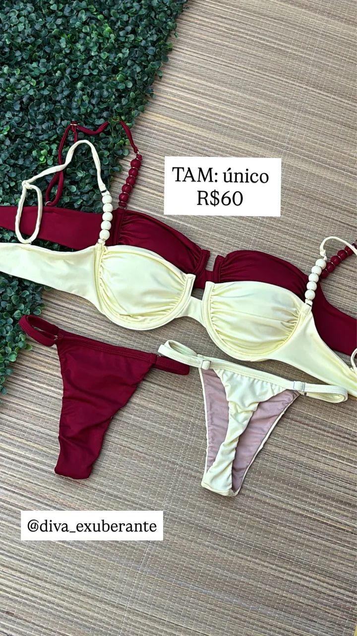 Biquíni moda praia 