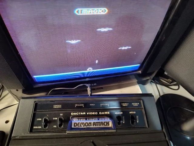 Cartucho Demon Attack Original Para Atari 2600 - Foto 4