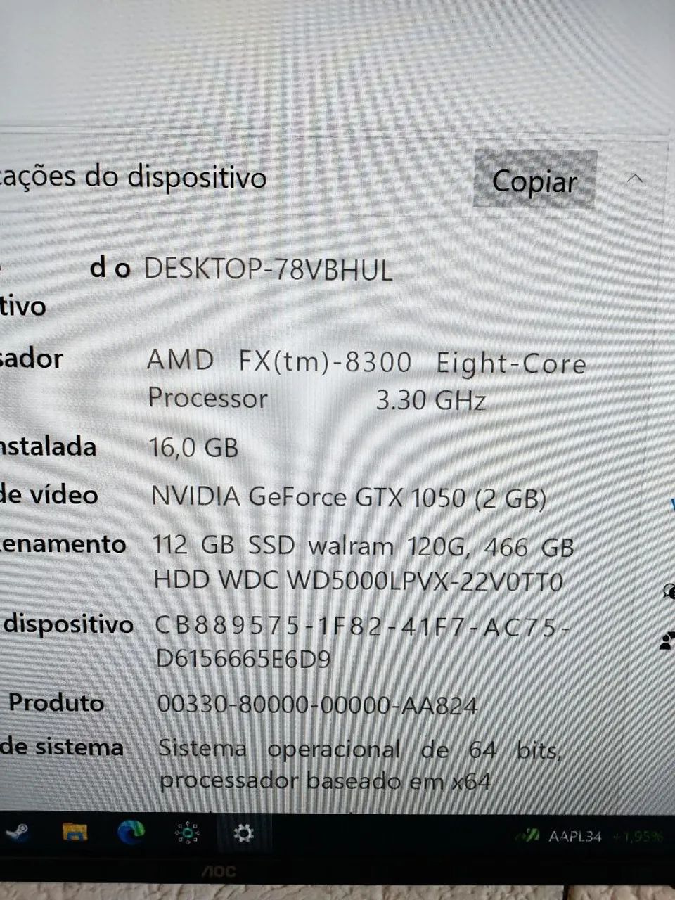 PC Gamer Usado Completo + Teclado e Mouse Redragon - Foto 4