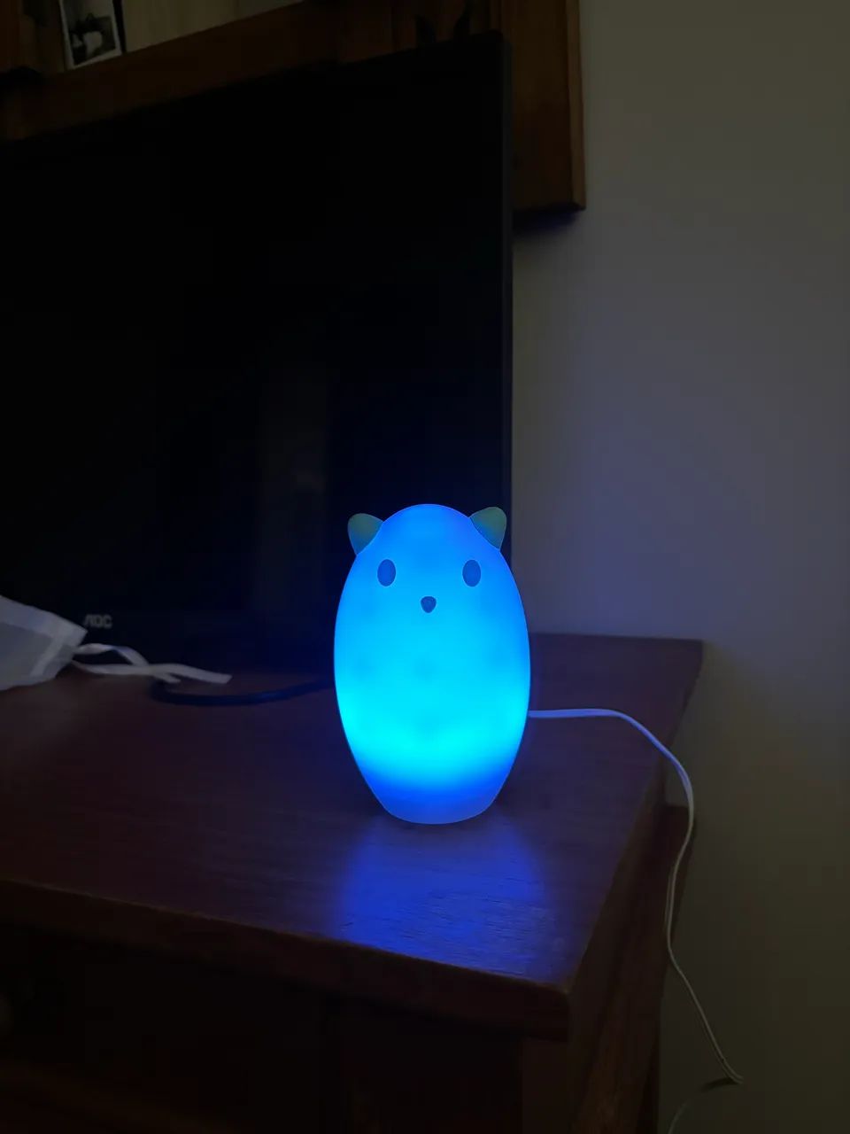 Luminária Otaku IKEA Spoka Ghost Cat - Foto 3