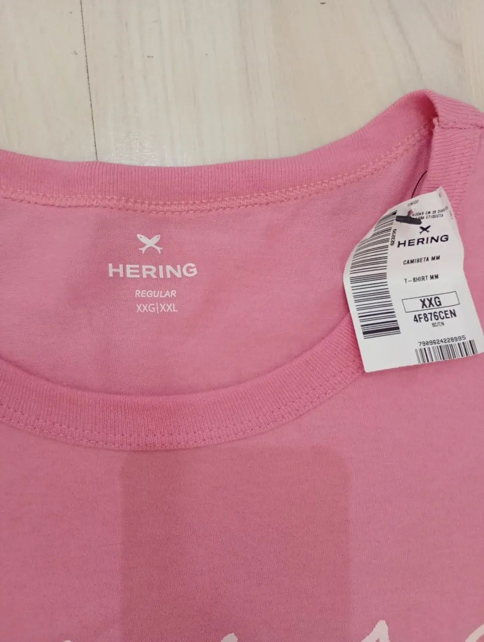 Camiseta Hering tamanho XXG - Foto 2