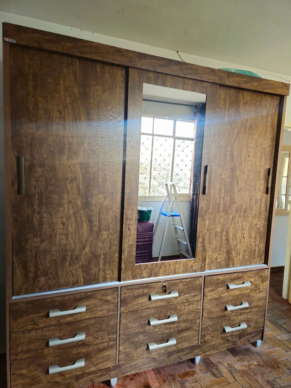 Vendo guarda roupa com cabeceira  - Foto 2