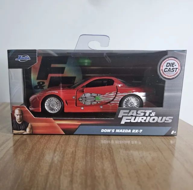 Velozes e Furiosos Dom's Mazda RX-7 - Jada Toys 1/32