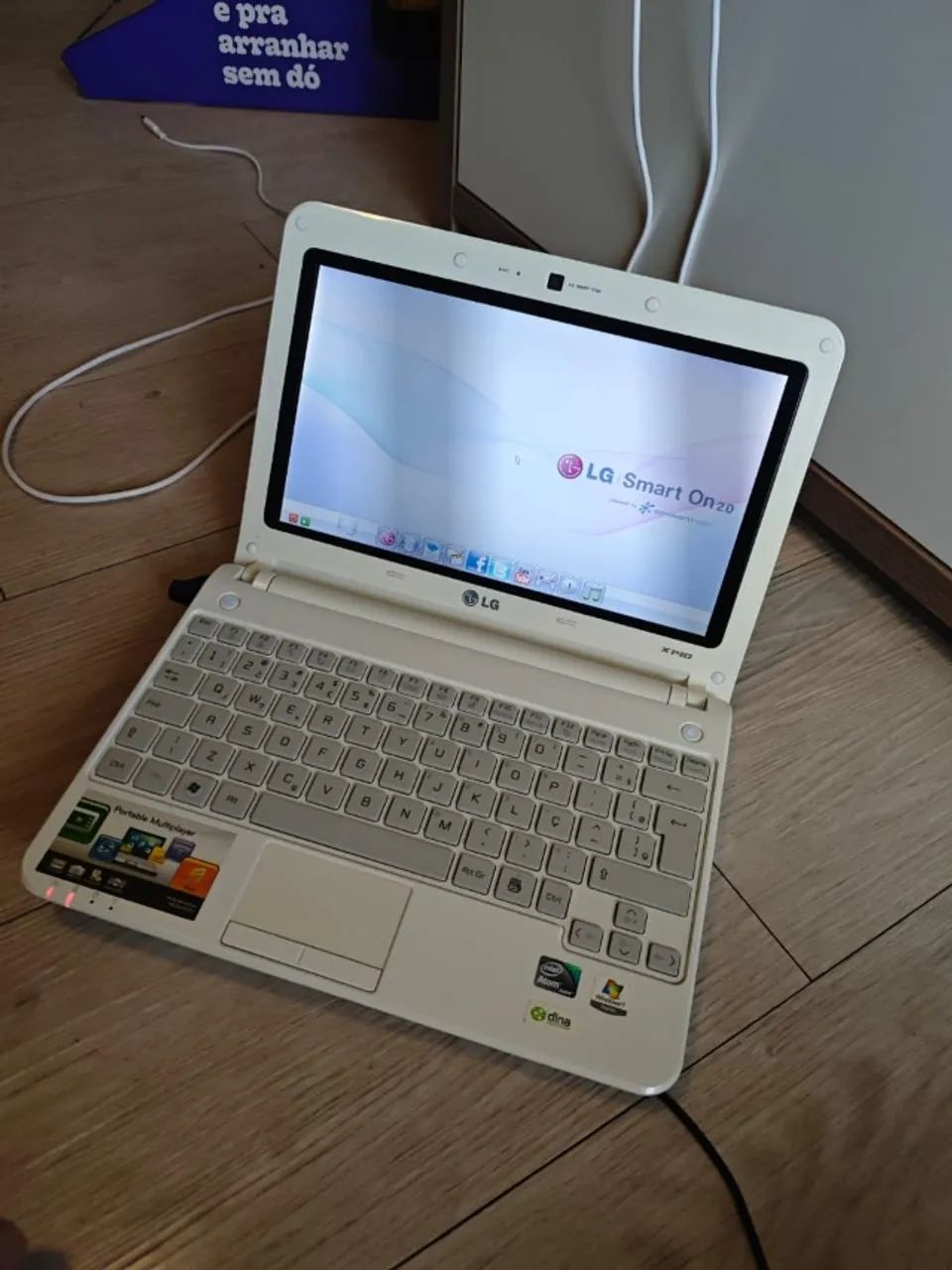 Netbook LG X140 Intel Atom 1.83GHz 2GB RAM Windows 7 Funcionando Perfeitamente - Foto 2