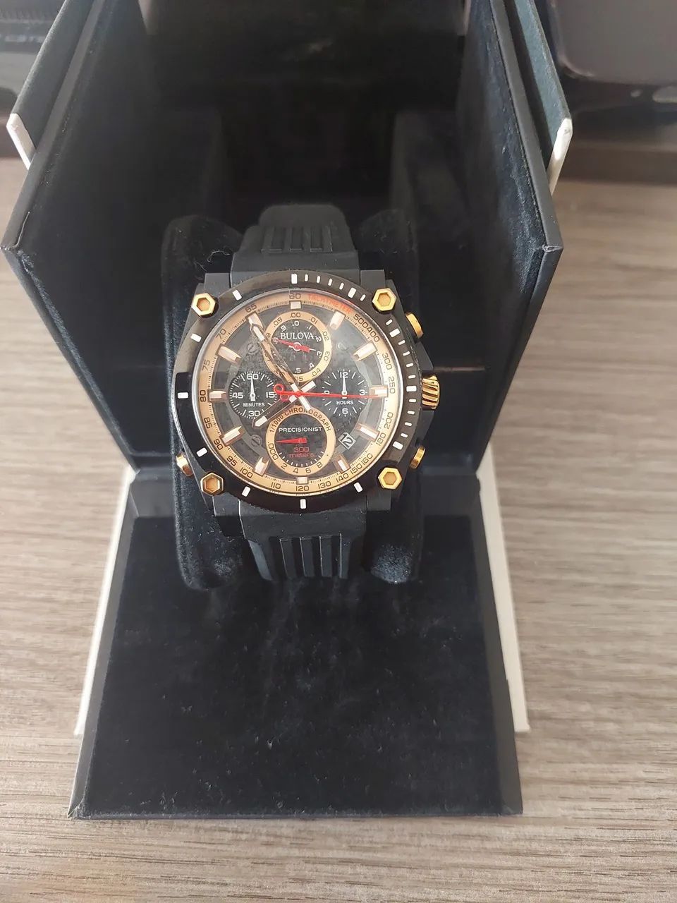 Relógio Bulova Precisionist 98b181 / Wb31603p - Foto 5