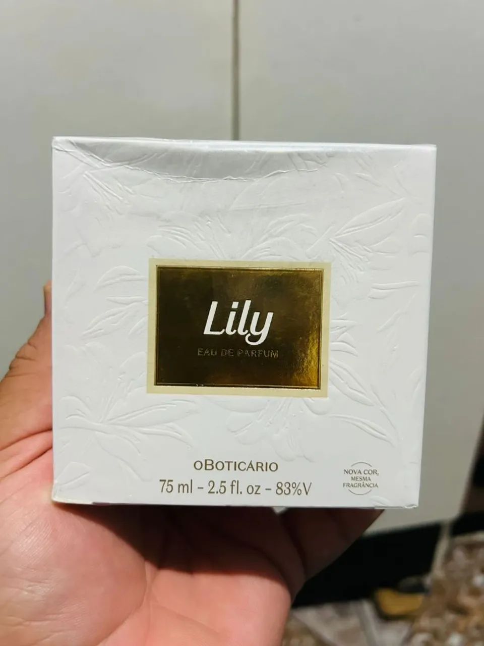 PERFUME LILY BOTICÁRIO 75ML - Beleza e Cuidados Pessoais - Maguari