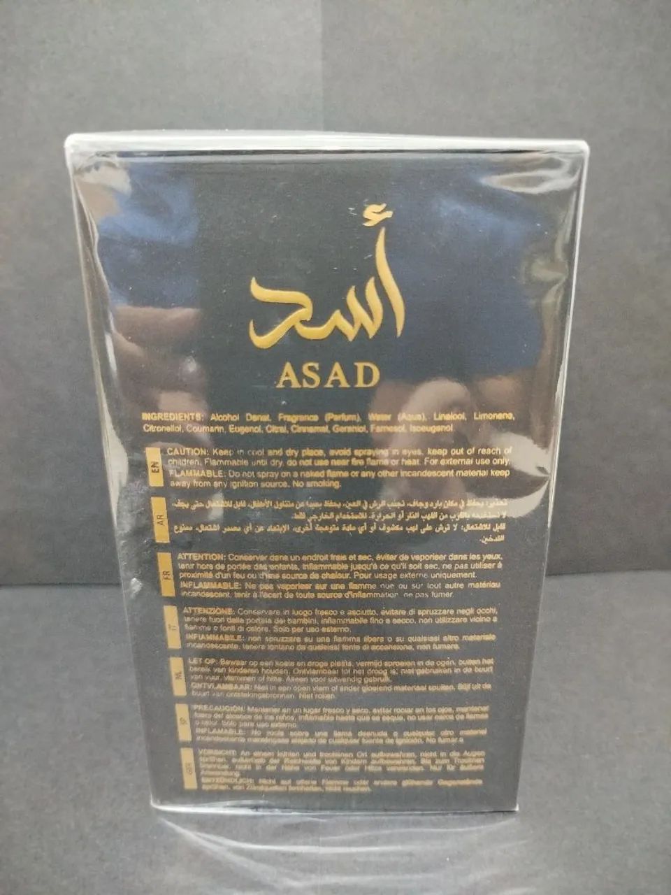Perfume Masculino Asad Tradicional - 100% Original - Pronta Entrega - Foto 2