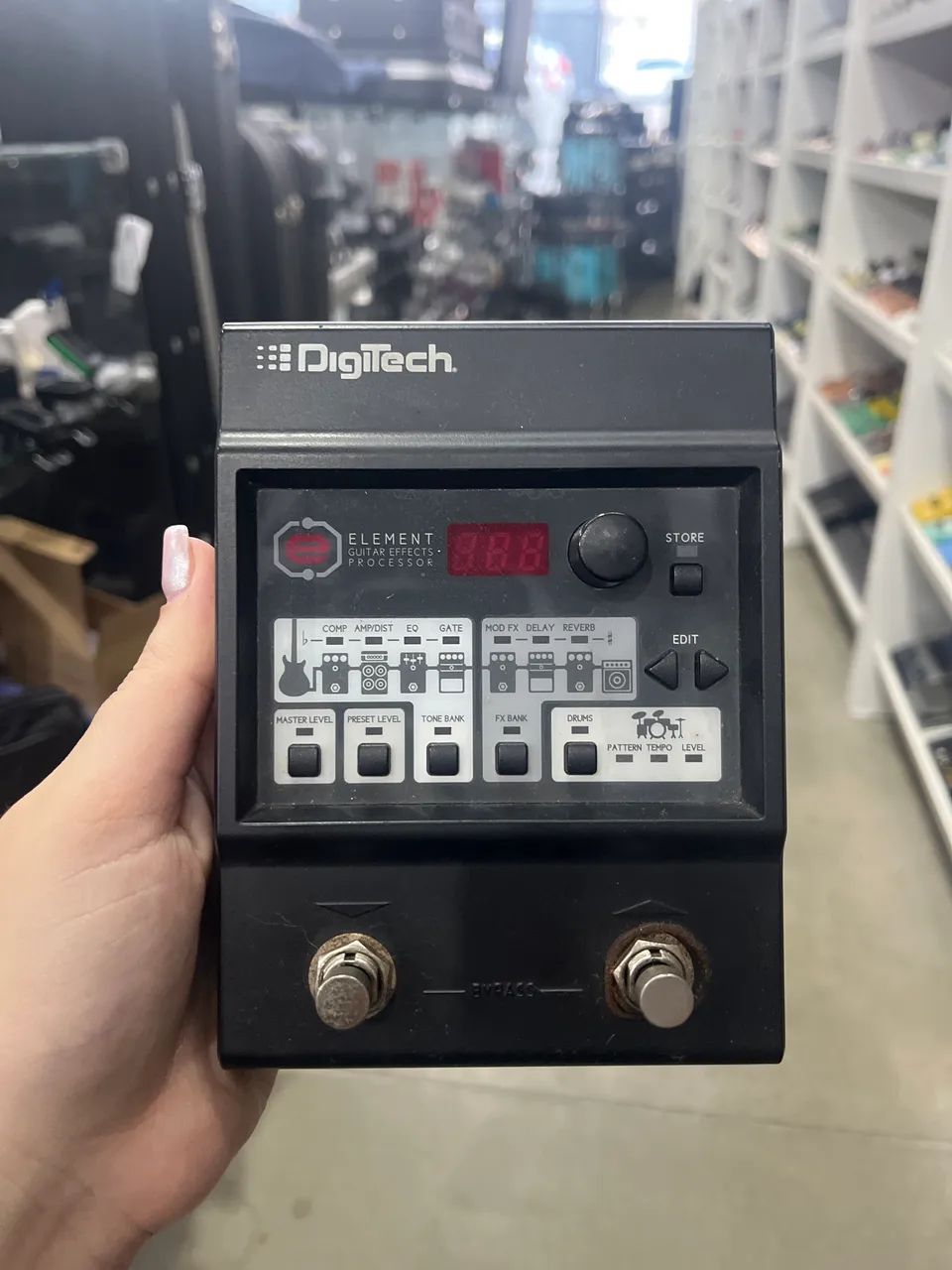 Pedaleira Digitech Element Guitar Effect Professor