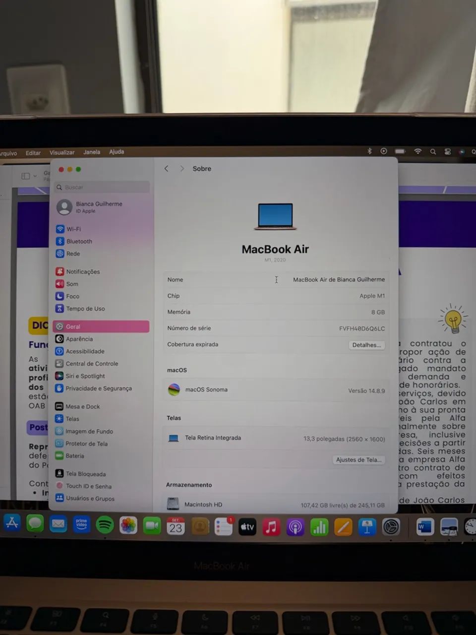 Vendo MacBook Air M1 2020  - Foto 3