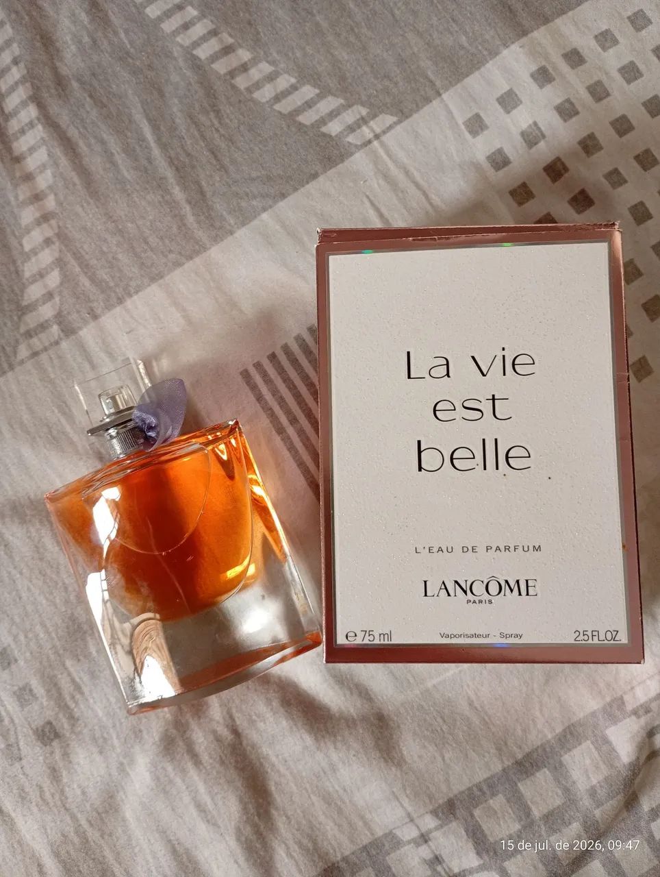 Lá vie est Belle Parfum Lancôme paris 75.ml