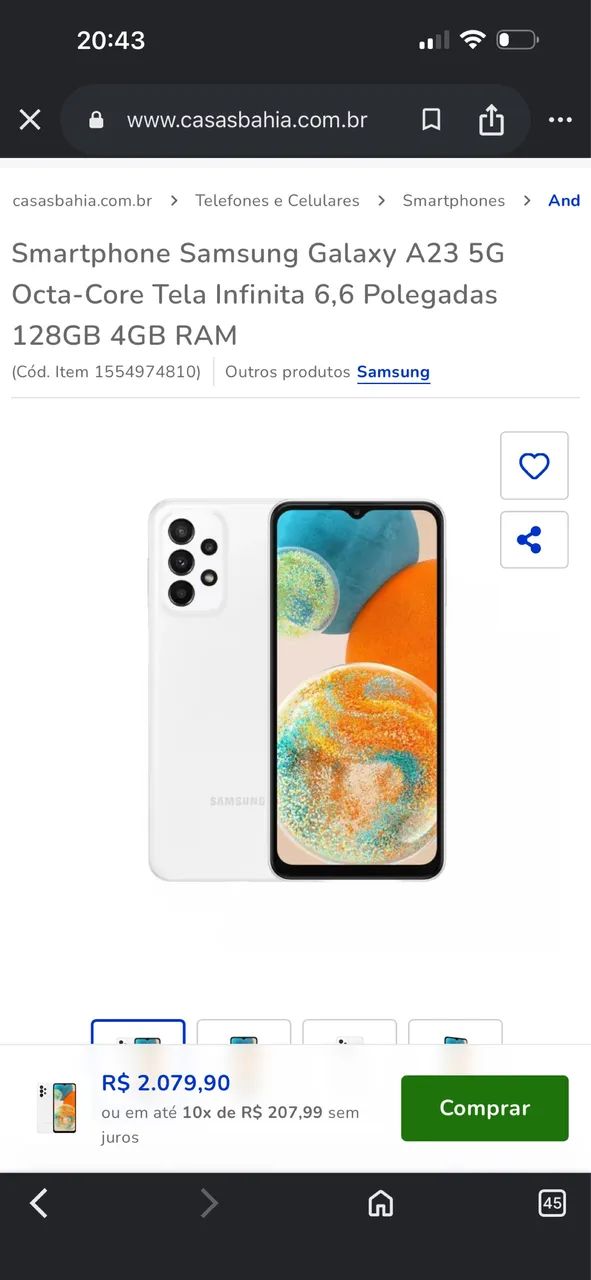 Celular Samsung Galaxy A23  - Foto 2