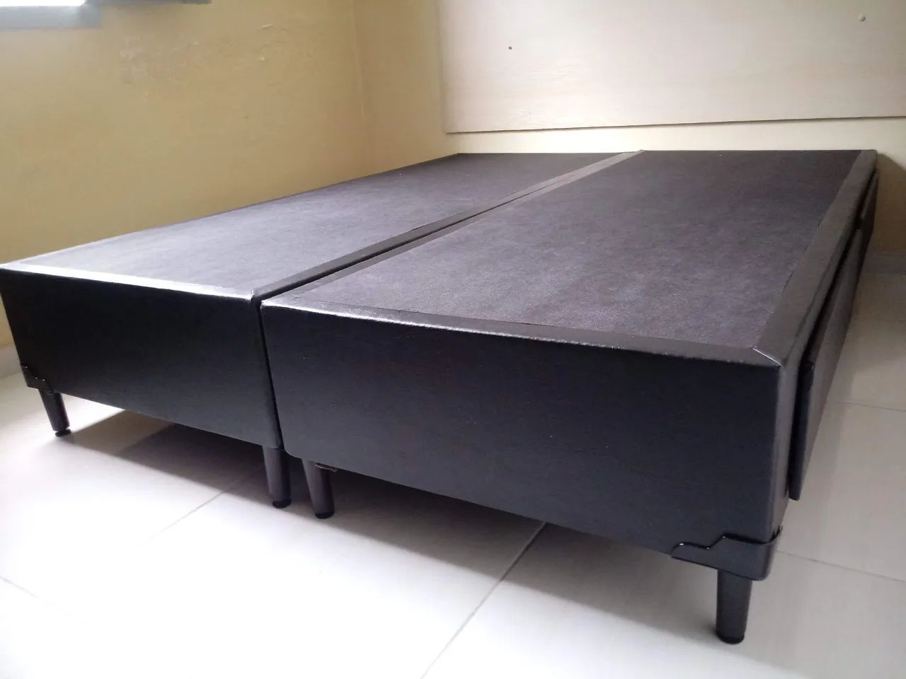 Base box bipartido 138x188x40cm  - Foto 4