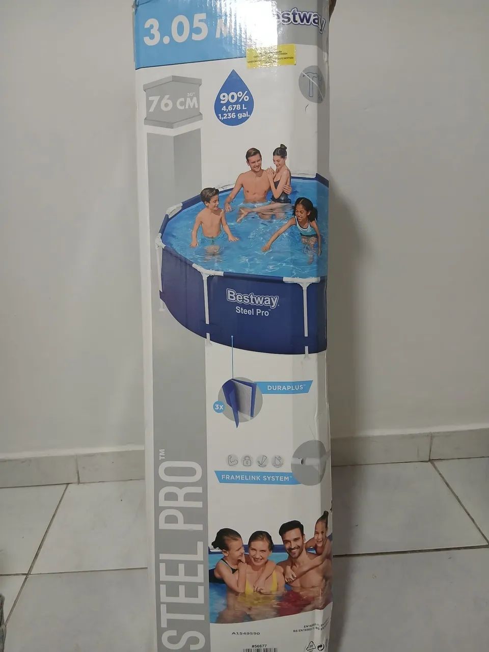 Piscina de 4mil litros
