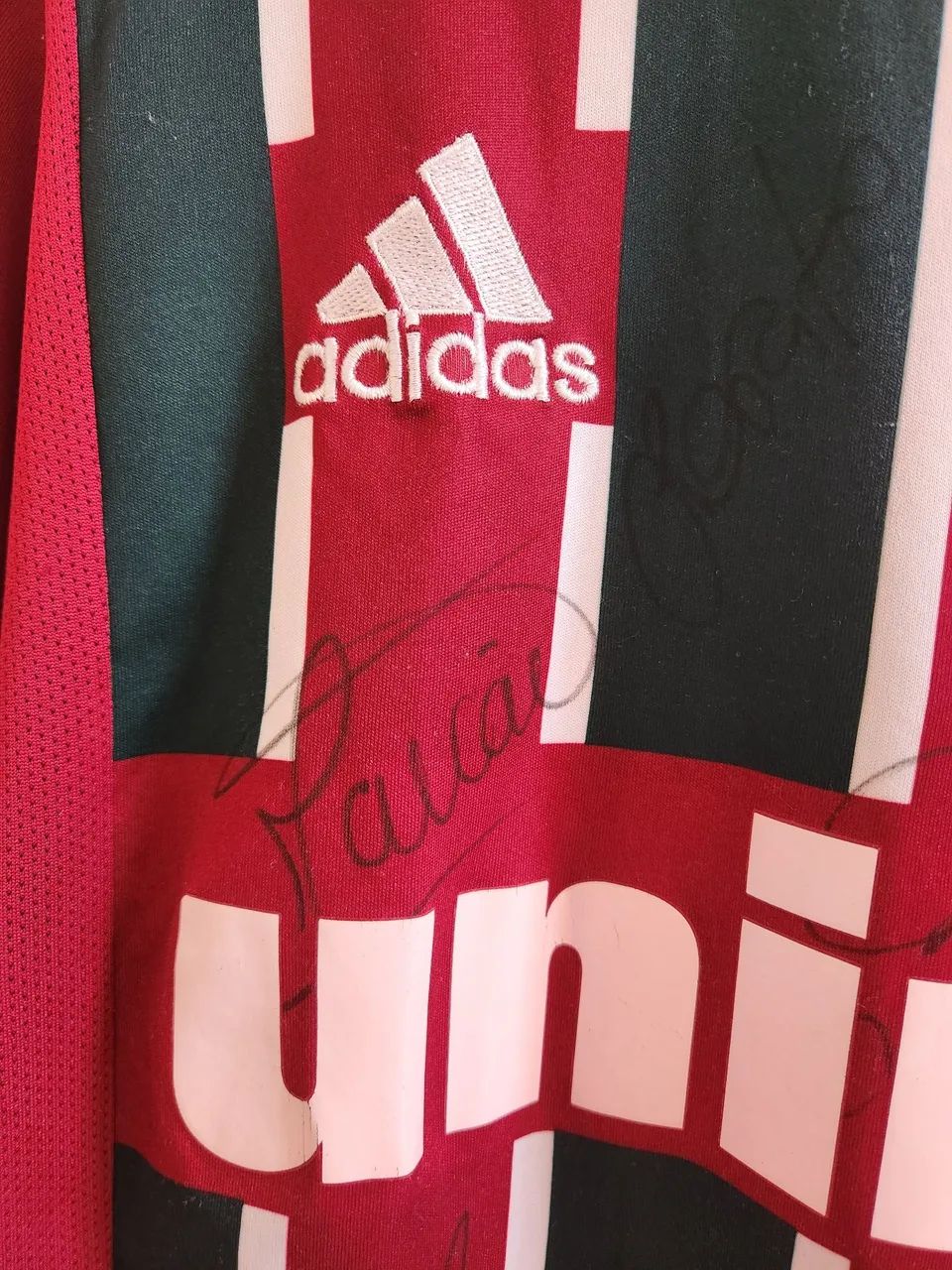 Camisa Fluminense 2003 - Assinatura Romario, Marcão e elenco - Foto 4