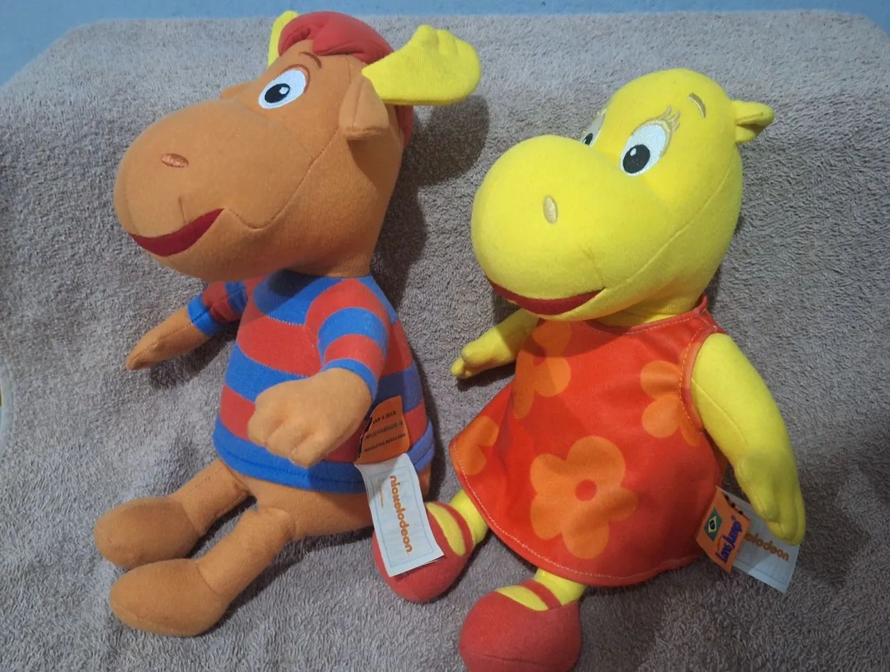 Backyardigans Tyrone E Tasha Originais Long Jump - Foto 2