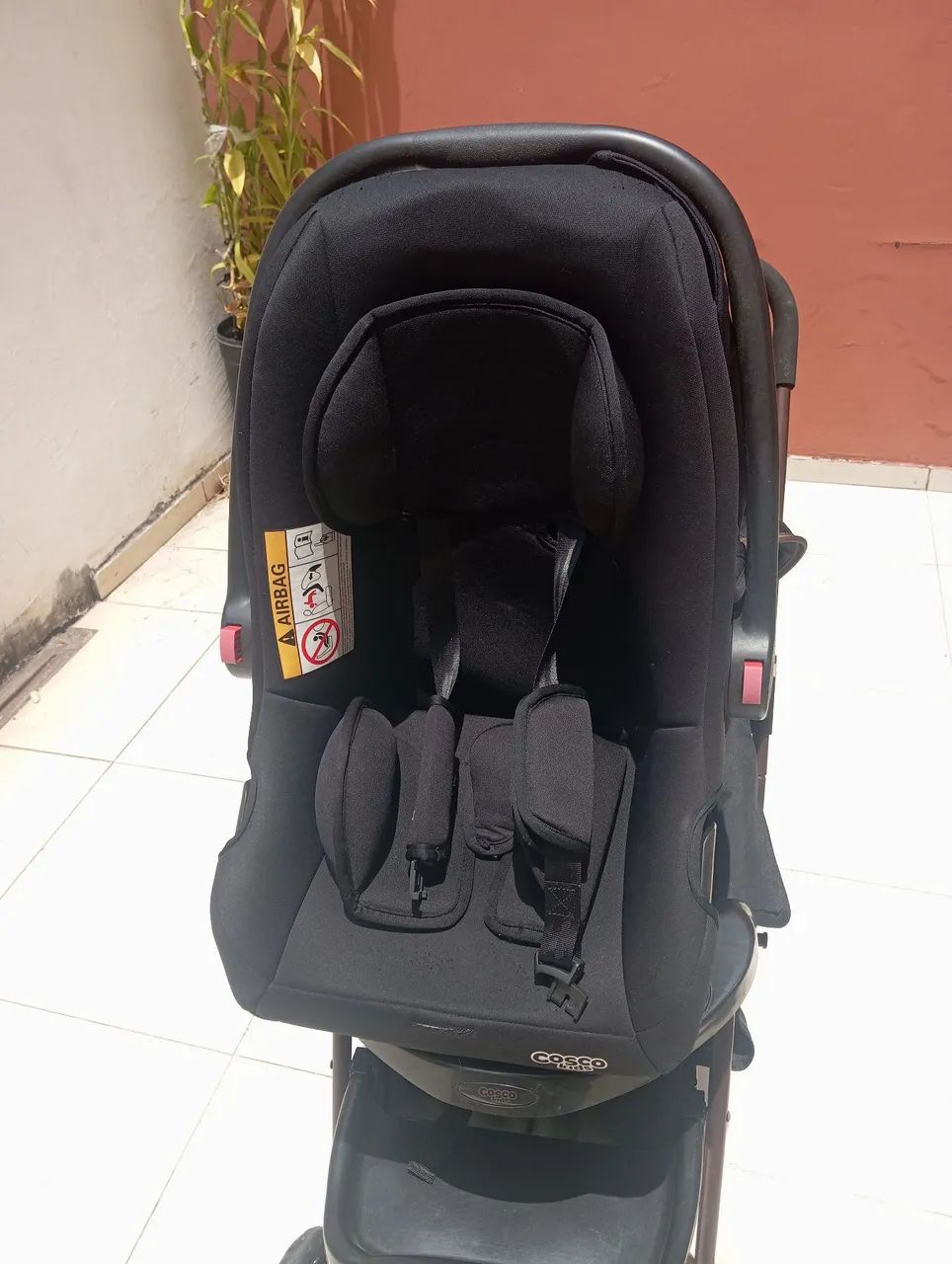 Kit carrinho + bebe conforto COSCO  - Foto 3