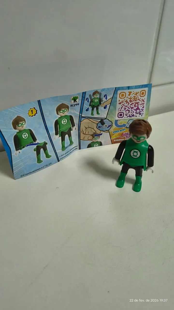 Playmobil DC Lanterna Verde Kinder Ovo  - Foto 2