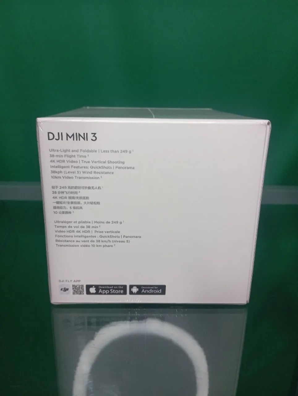 Drone Dji Mini 3 Câmera 4k Com Rádio Controle (Capac. Voô Até 10 Quilômetros) Novo Lacrado - Foto 2