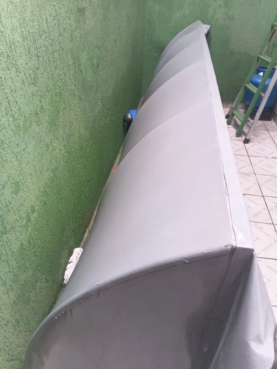 Toldo fixo em lona