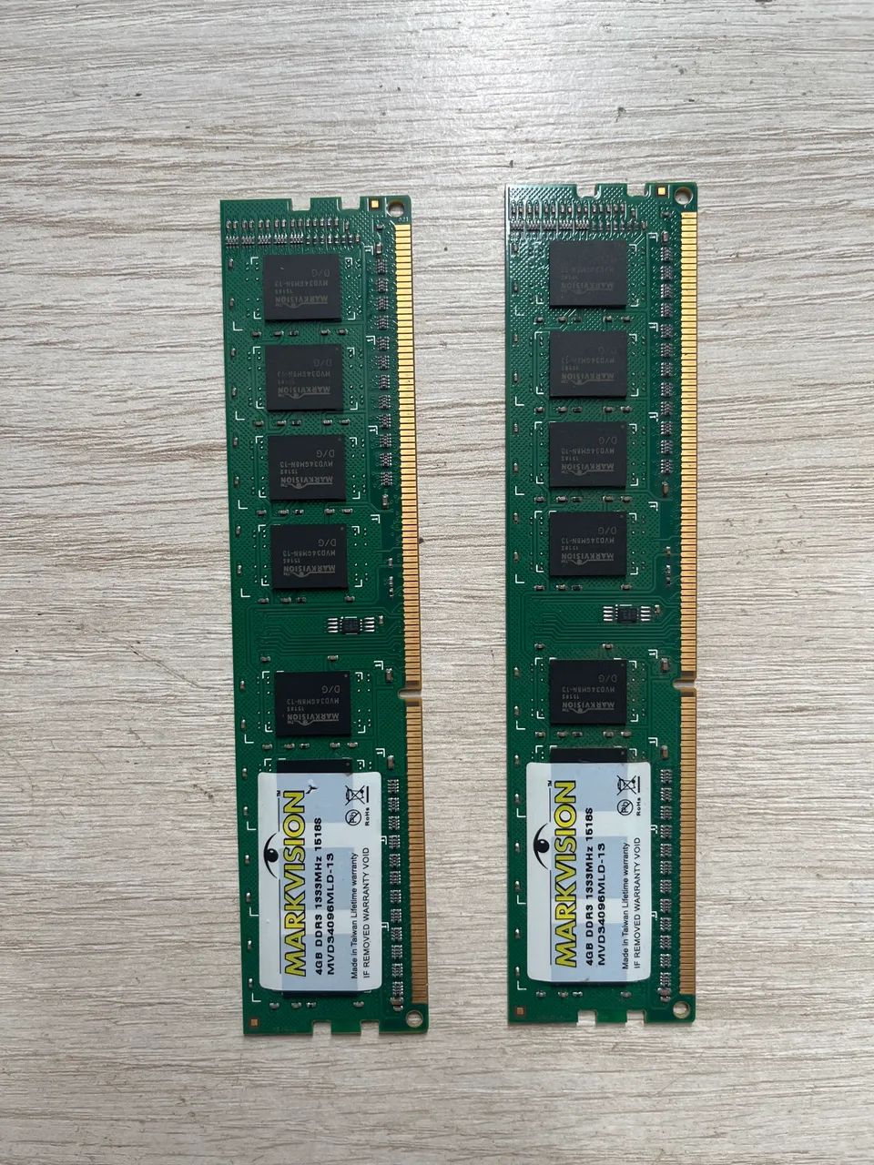 8 GB RAM DDR3