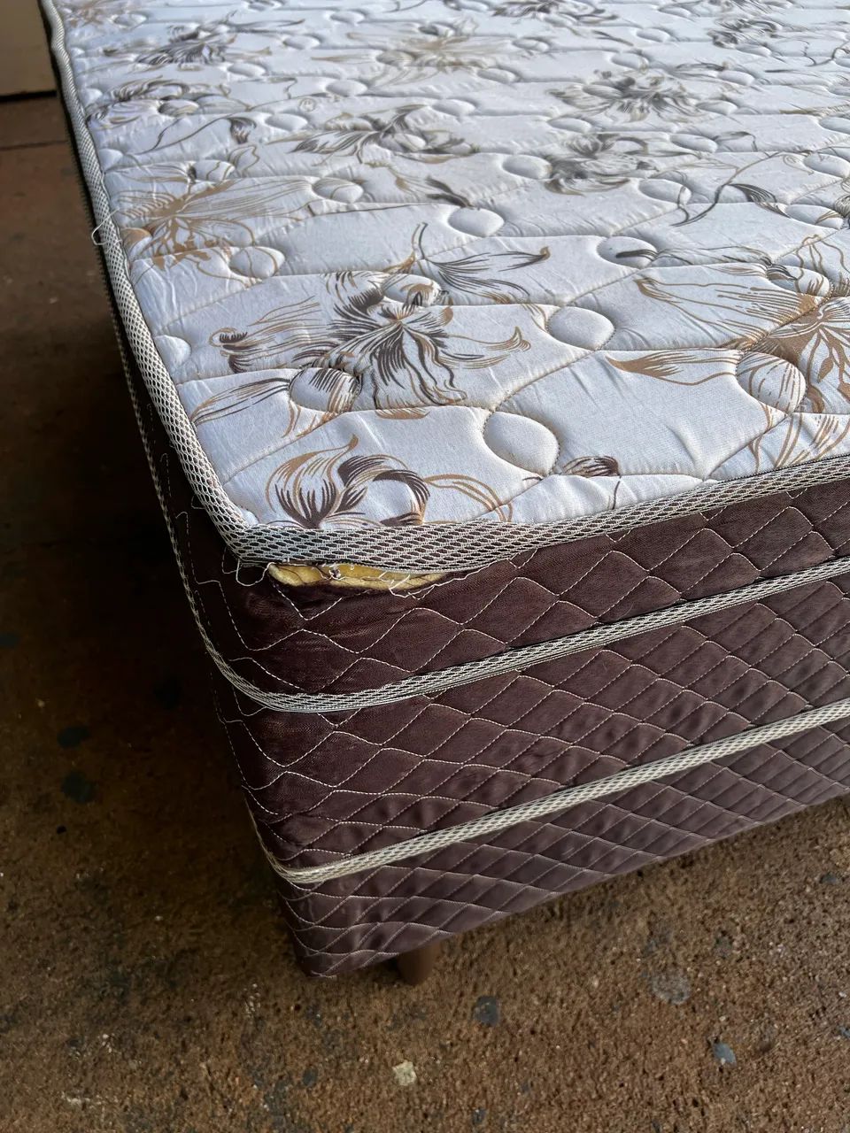 Cama box de casal conjugada seminova - Foto 5