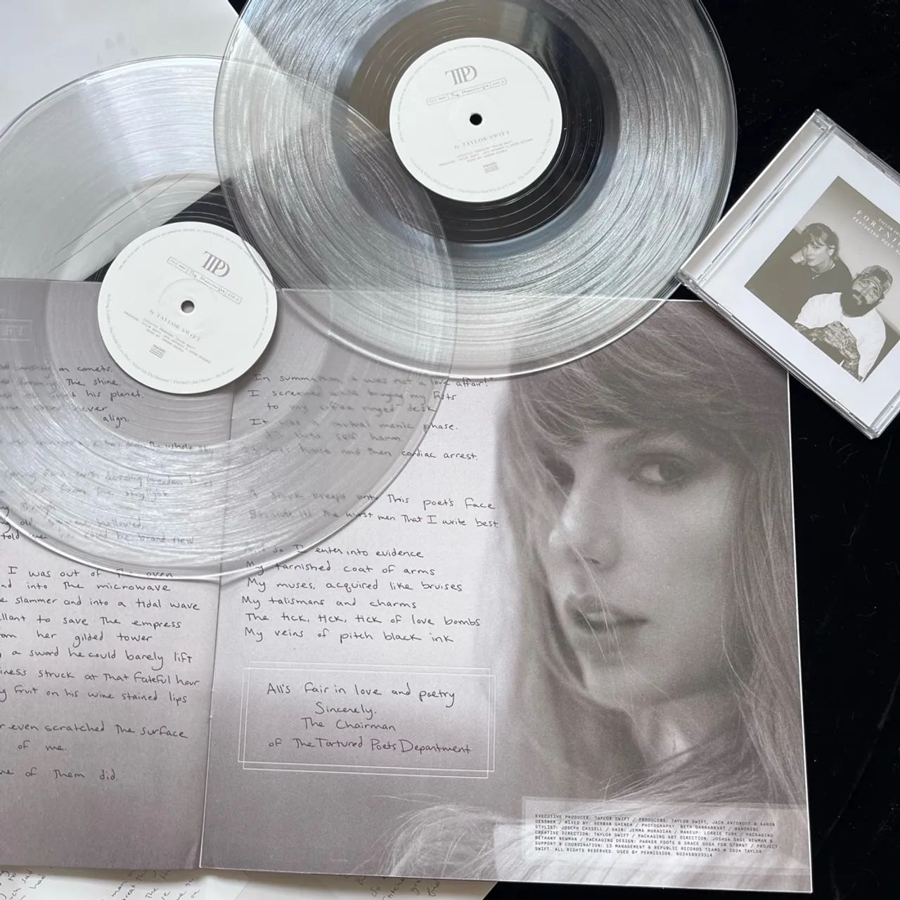 Vinil The Tortured Poets Department Phantom Clear (Target) - Foto 2