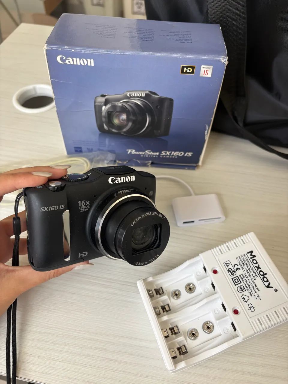 Câmera canon 