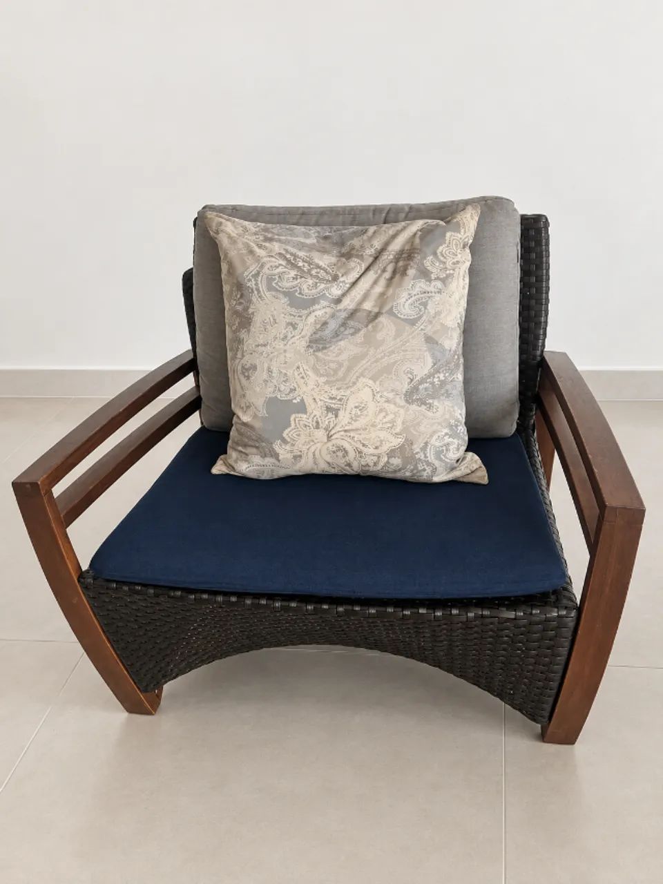 Conjunto Saccaro Noronha Sofá 3 Lugares + 2 Poltronas - Foto 5