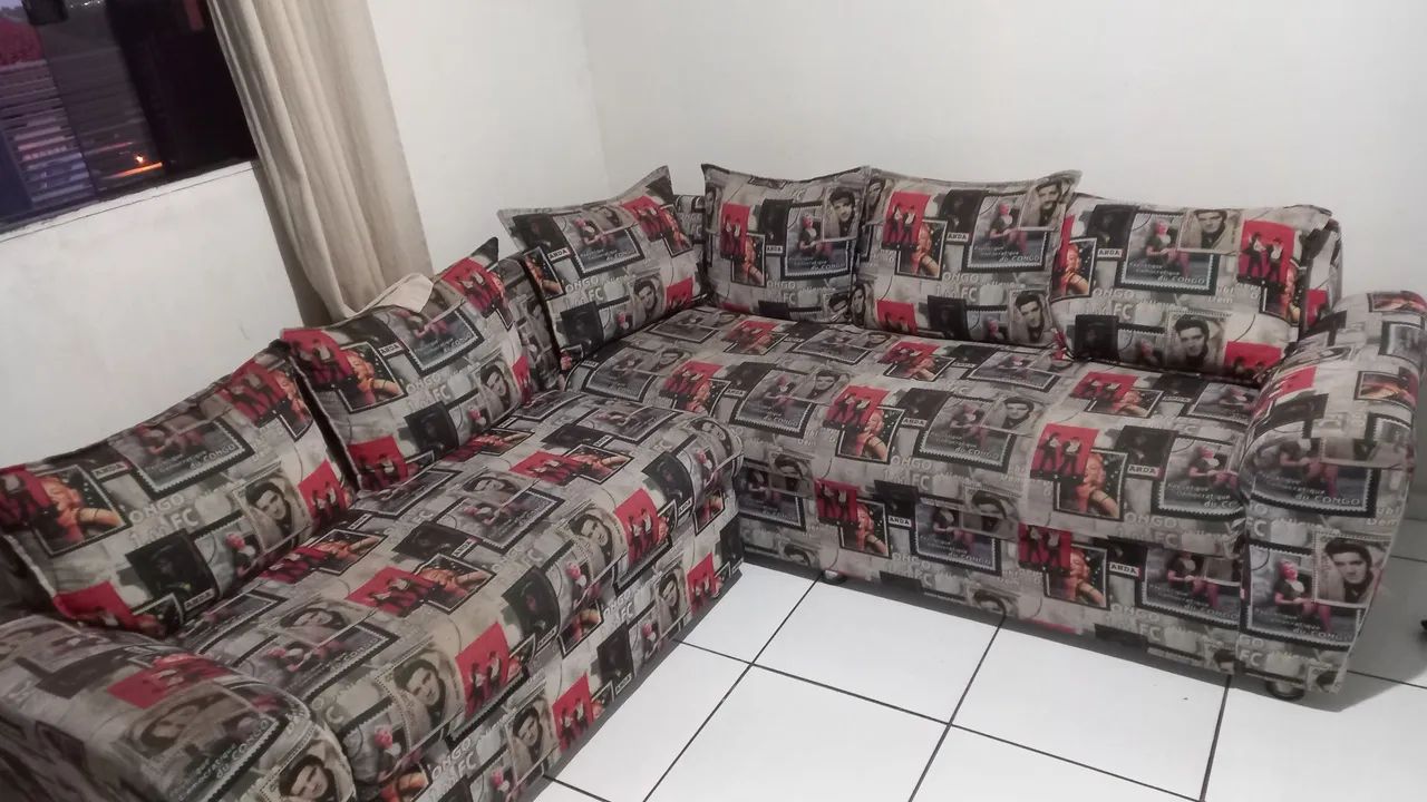 Sofá Retro Estampado  - Foto 2