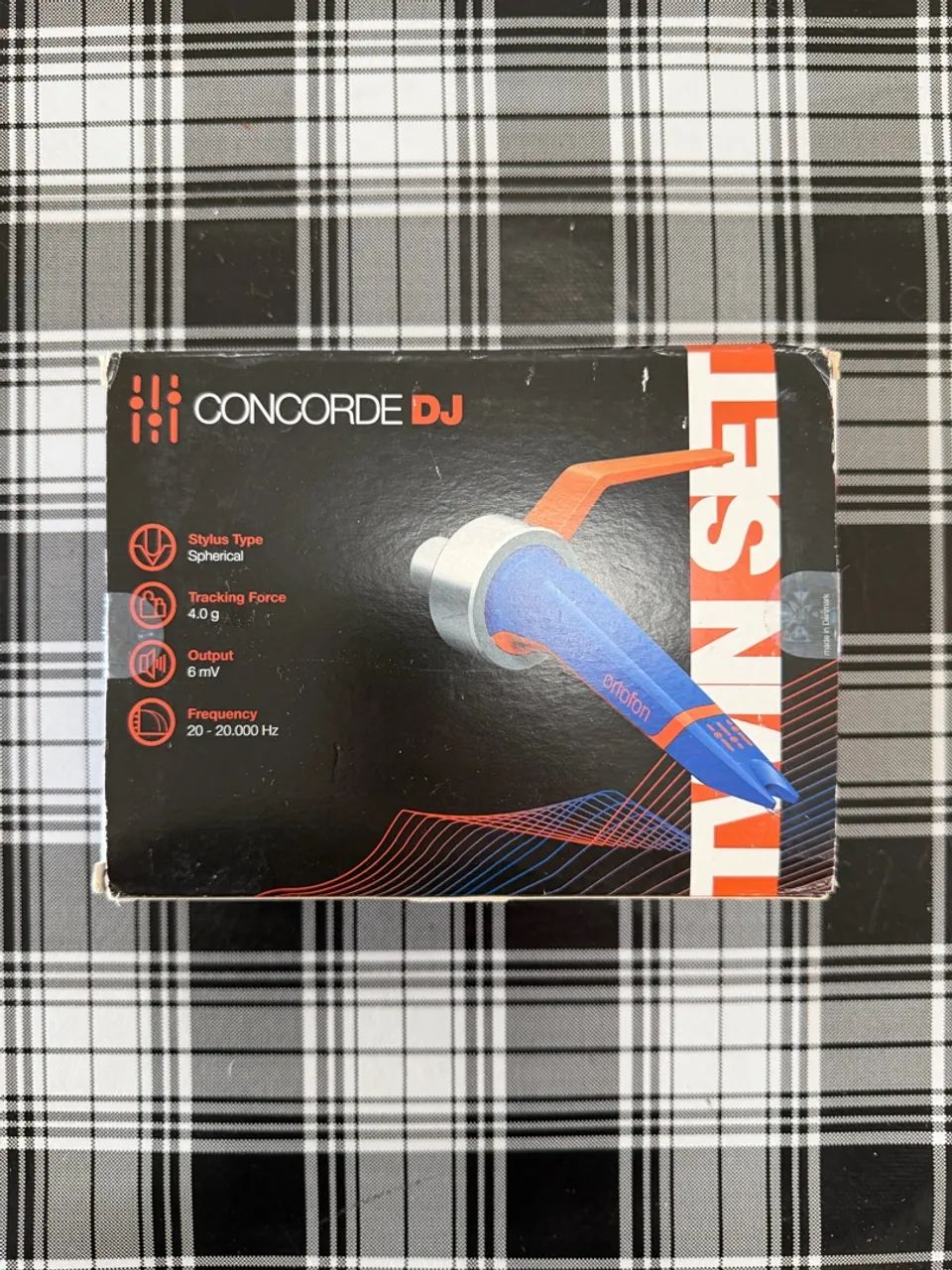 Kit 2 Cápsulas E Agulhas Ortofon Concorde Dj Twin Set