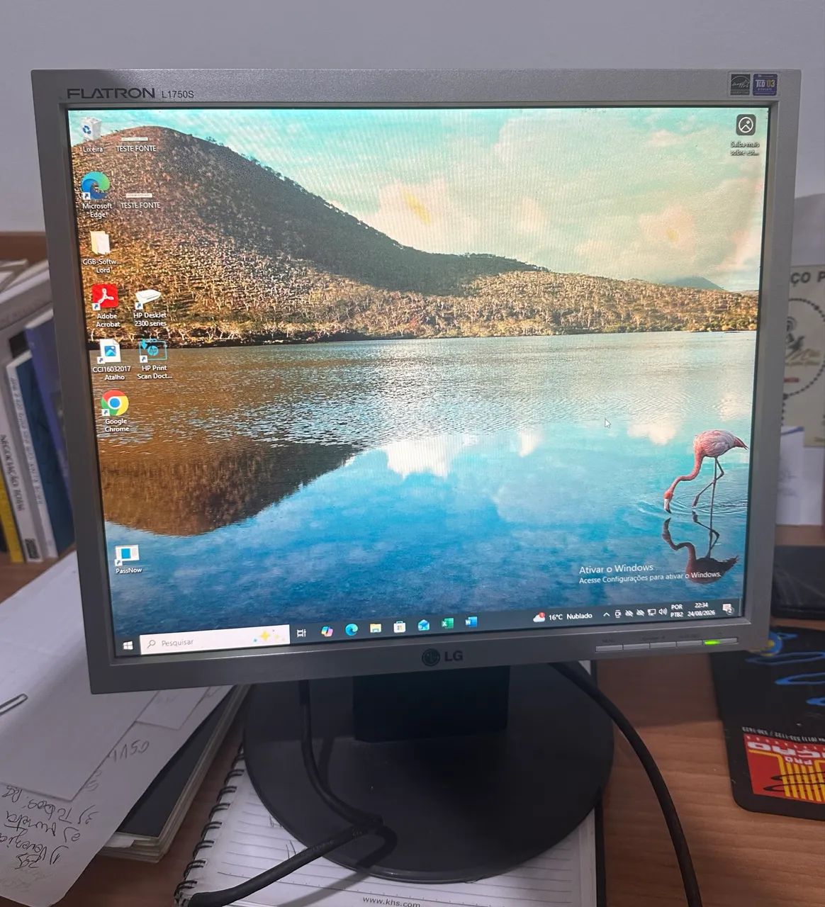 Monitor LG Flatron L1750S 17? - Funcionando perfeitamente - Foto 4