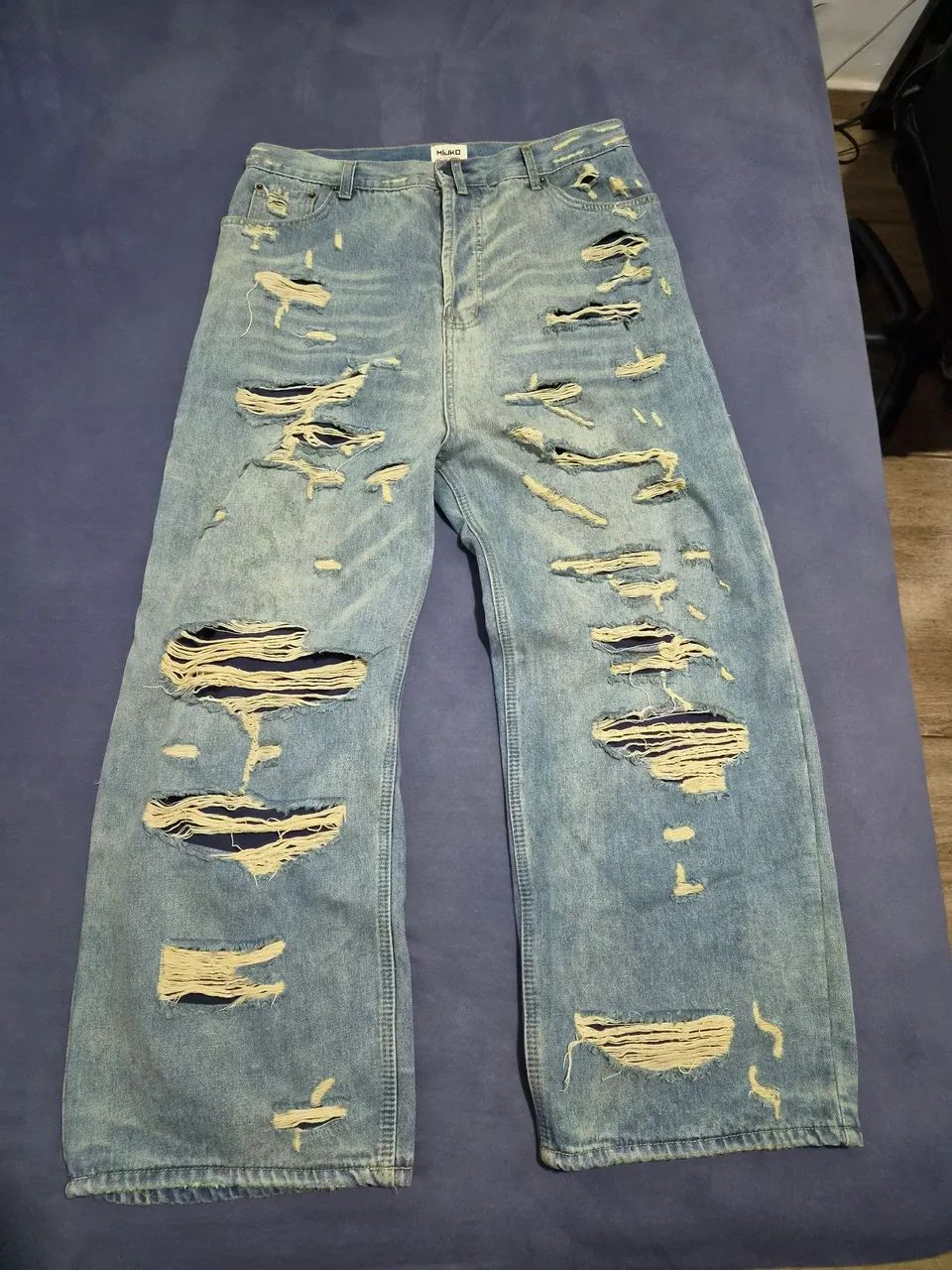Calça mijko Baggy forrada