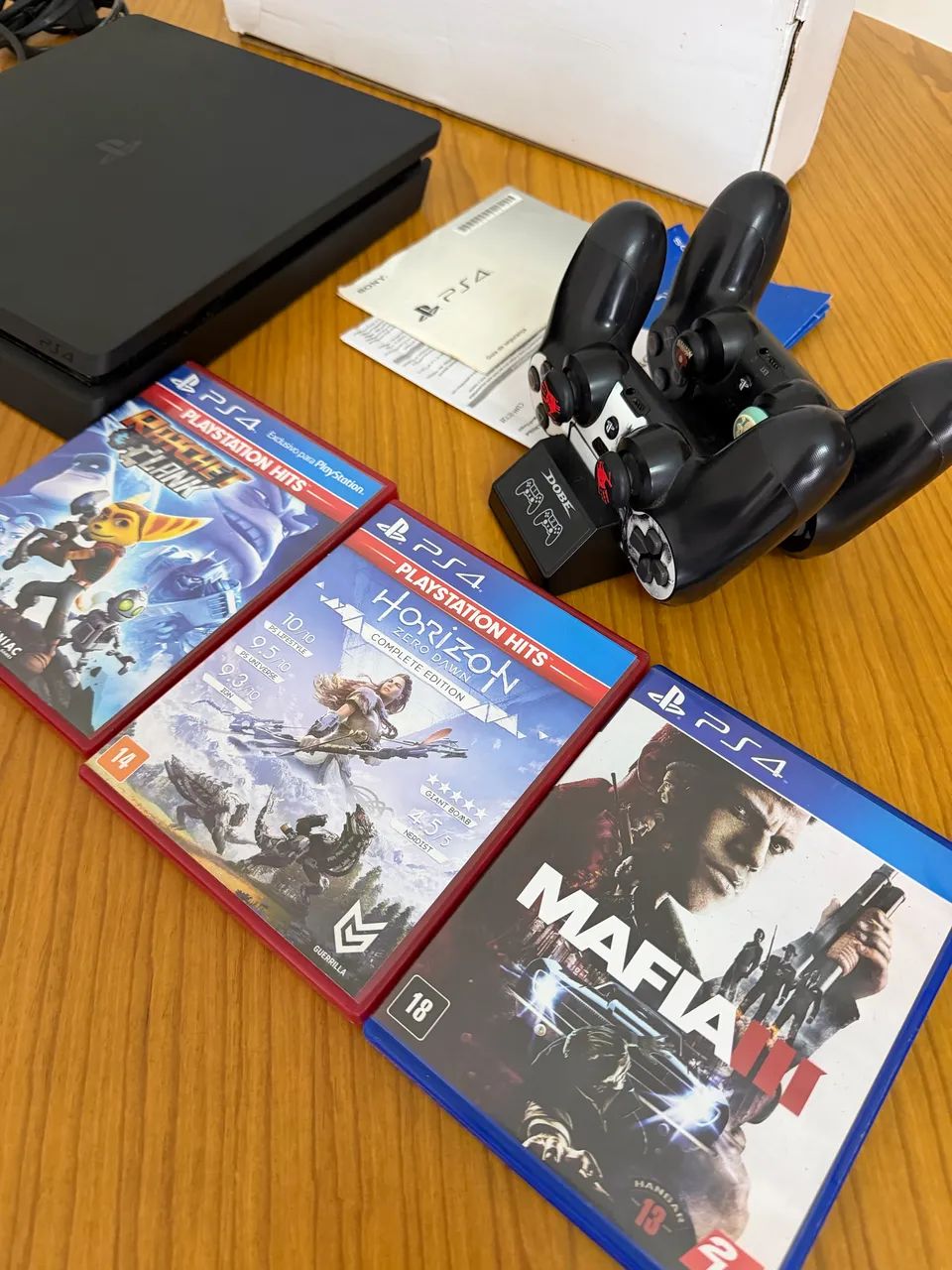 Ps4 Slim 1Tr IMPECÁVEL  - Foto 4