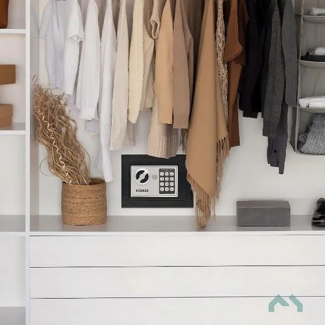 Cofre Digital Seguro com Código e Chave disponível para pronta entrega. - Foto 2