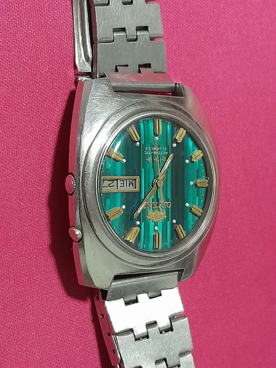 RELÓGIO ORIENT AUTOMÁTICO VINTAGE  - Foto 2