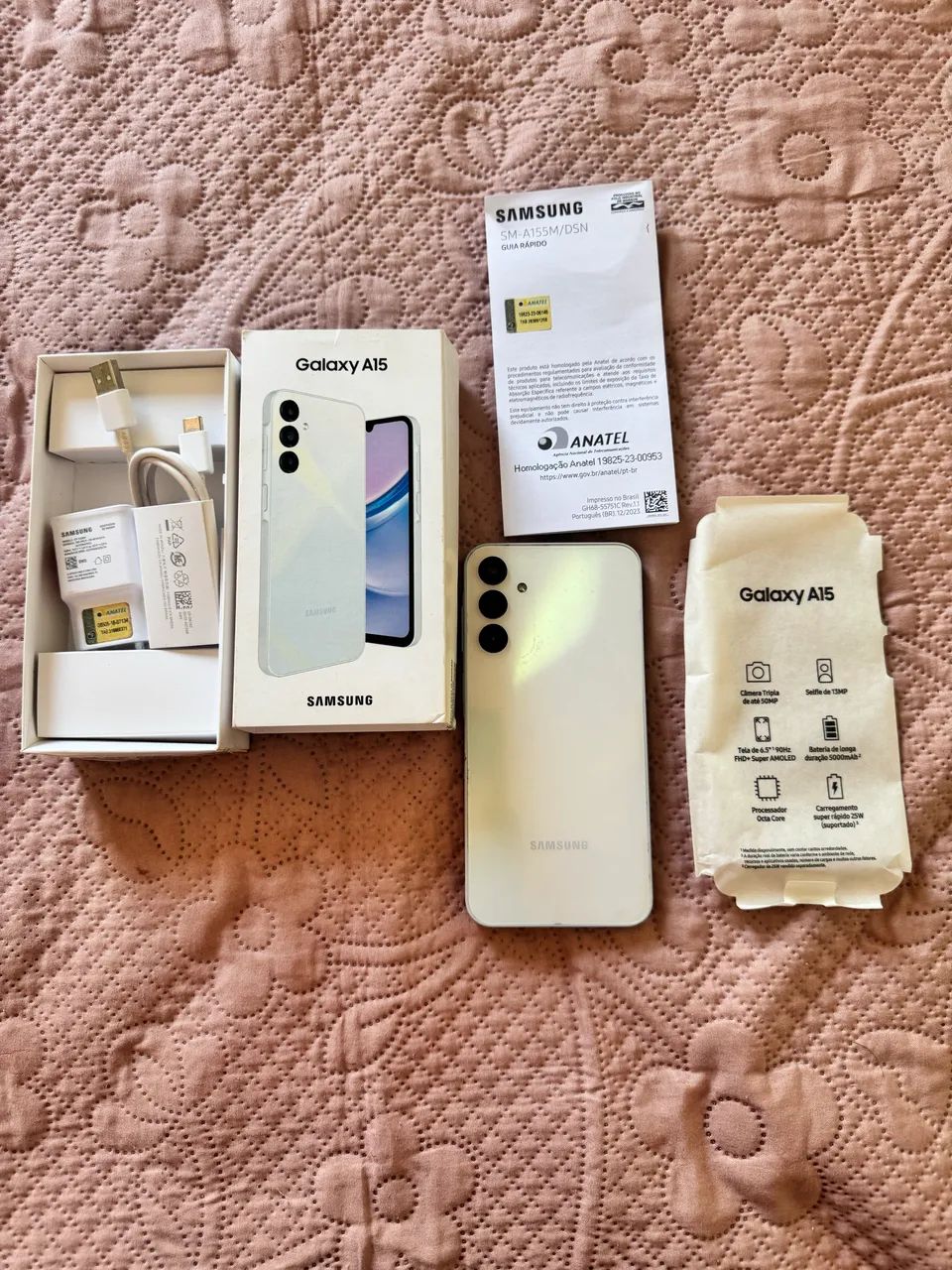 Celular Samsung A15 em perfeito estado. - Foto 5