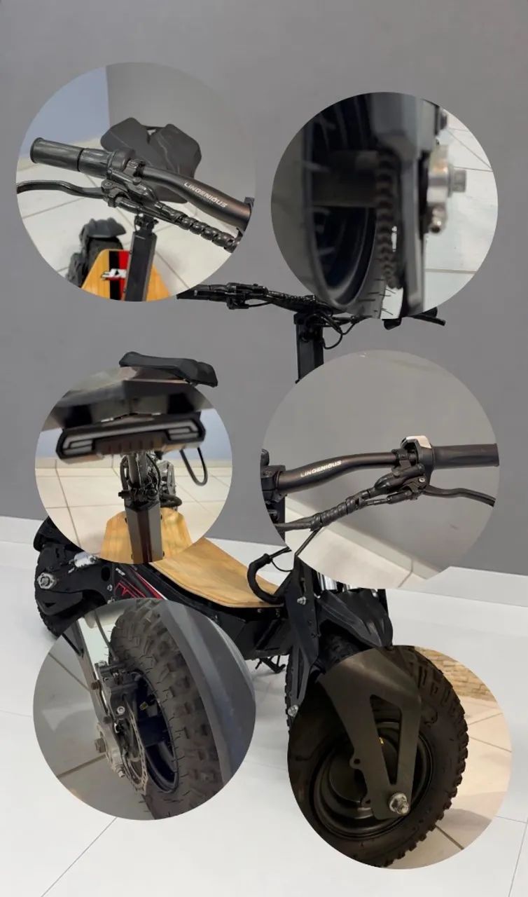 PATINETE SCOOTER Elétrica MXF MUV FLOW 1000W 48V  - Foto 4