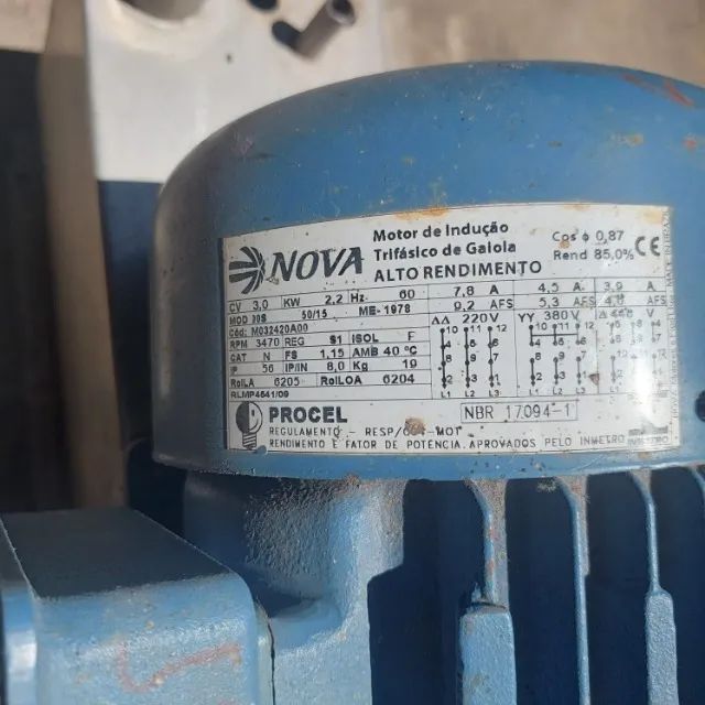 Motor Eletrico 3 CV - Foto 2