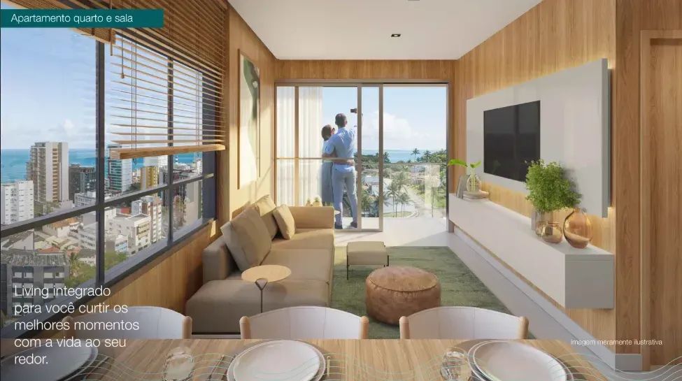 APARTAMENTO Na Barra com 23m² a 67m² studios, 1 e 2 quartos - Foto 3