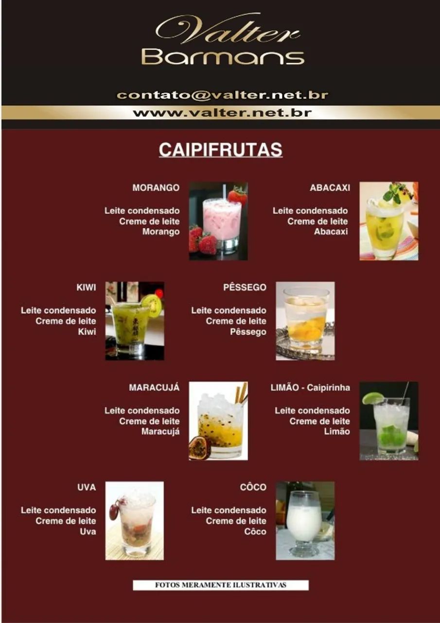 serviço de barman
