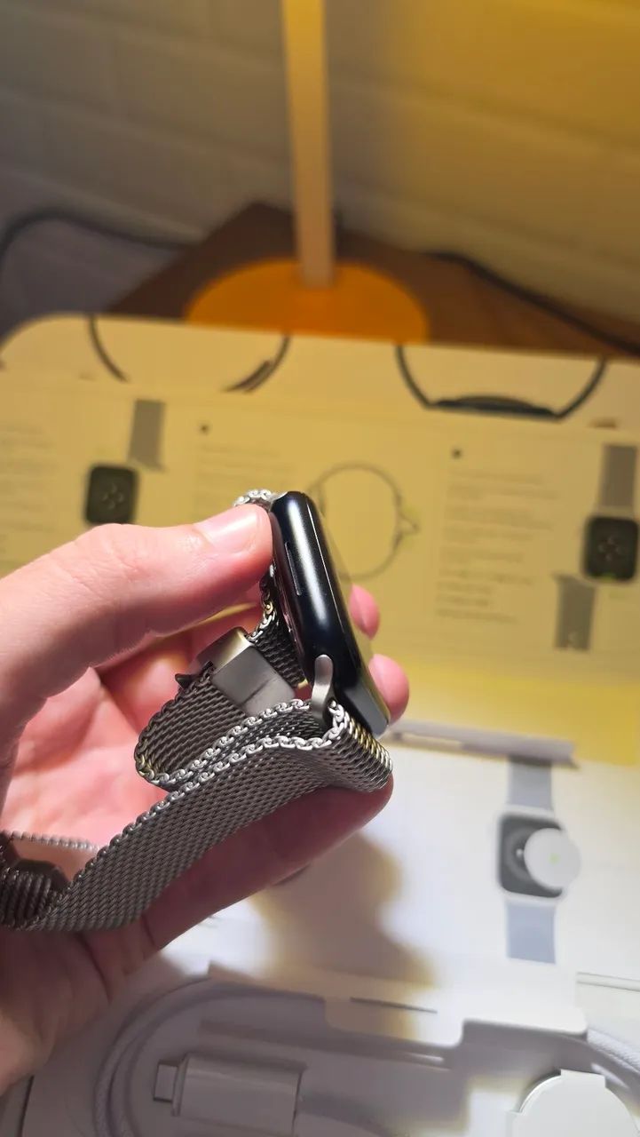 Apple Watch Series 9 45mm Como Novo - Foto 4
