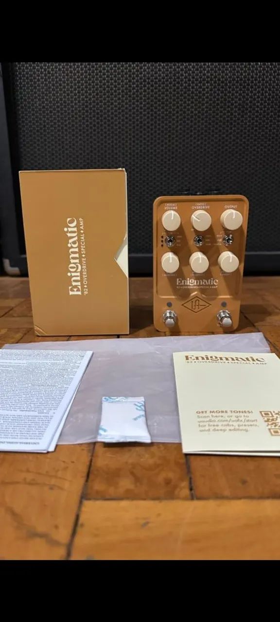 Pedal enigmatic universal áudio 