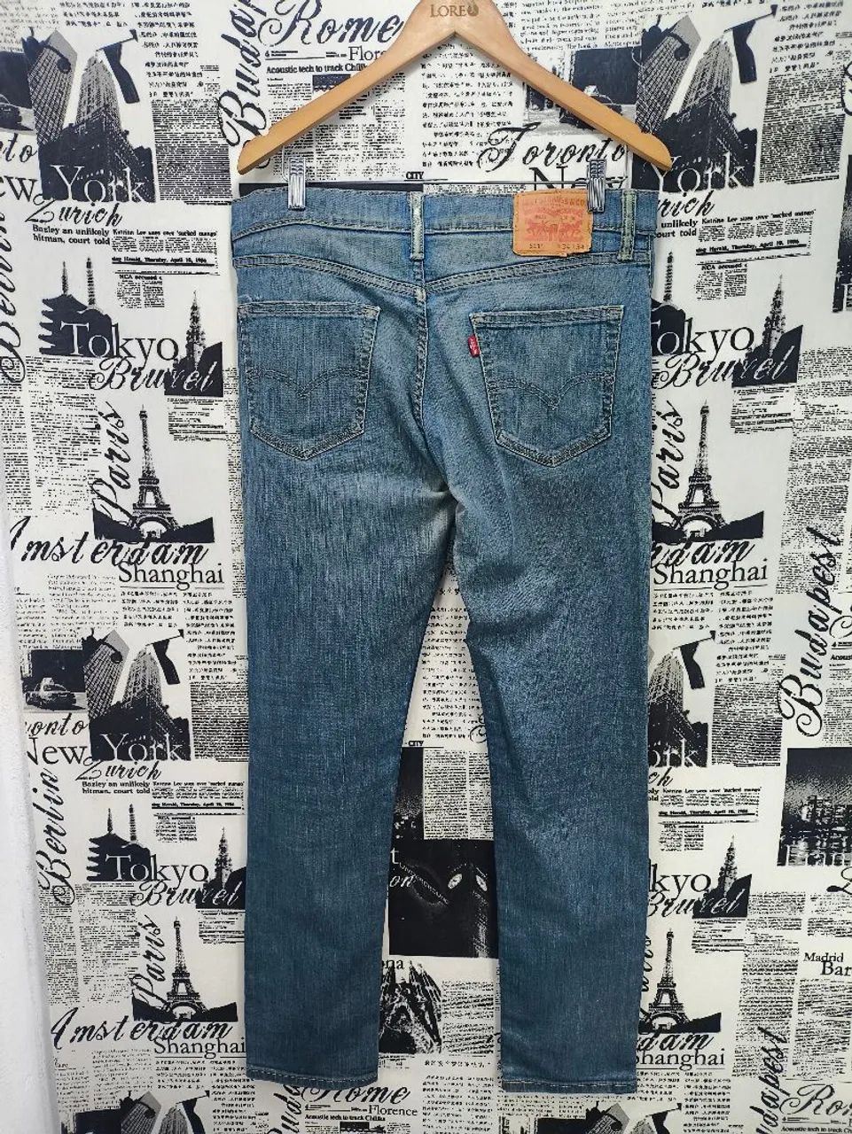Calça Jeans Levi's 511 Tam 44 Cód 4594 Usado/Original  - Foto 2