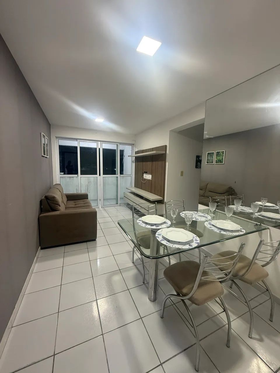 Apartamento mobiliado aluguel