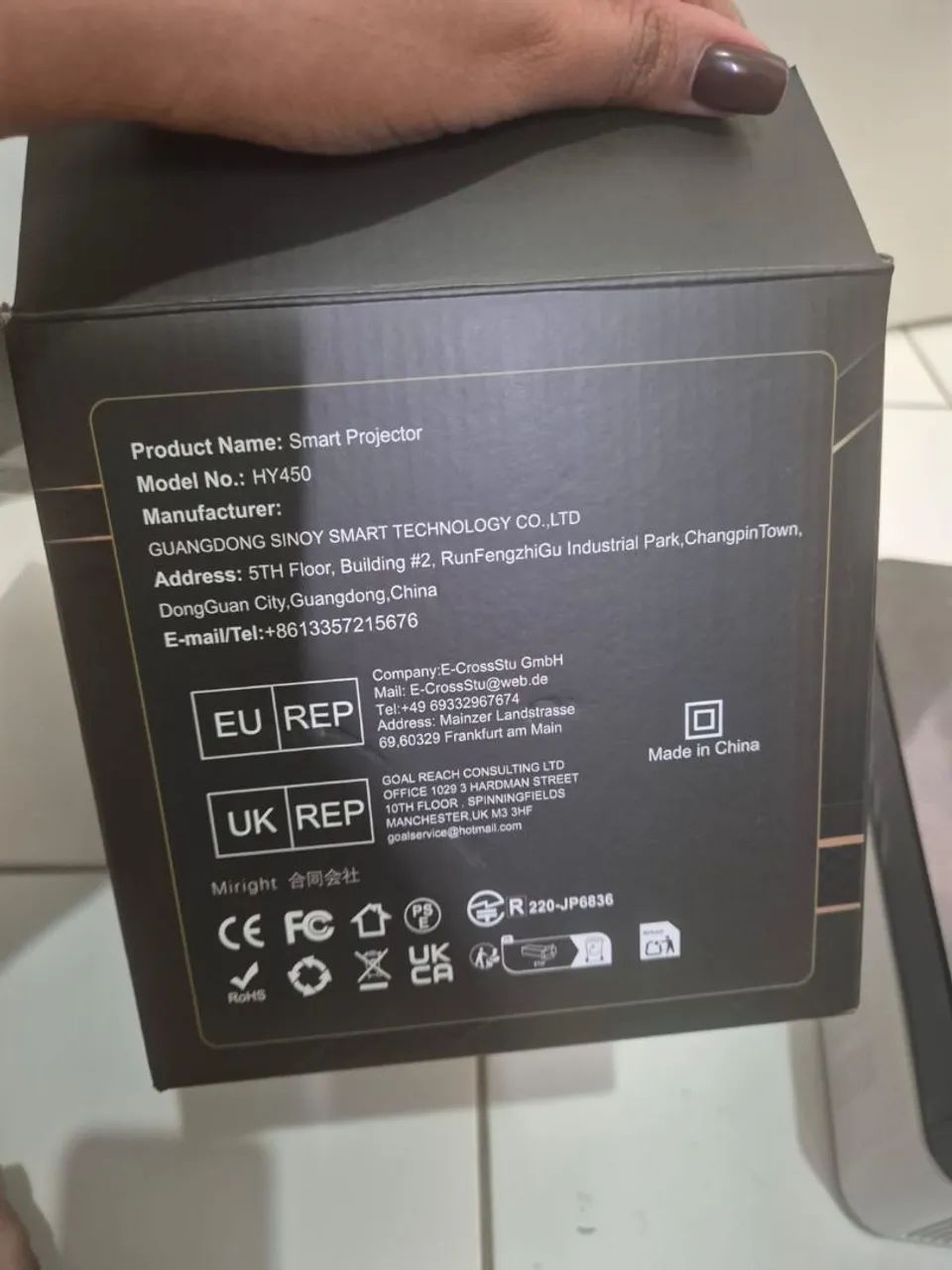 Projetor hy450 magcubic  - Foto 2
