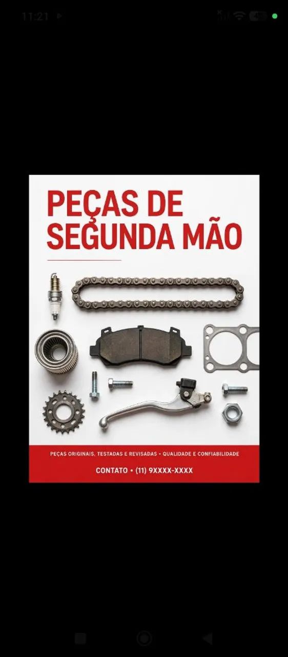 Peças de moto 