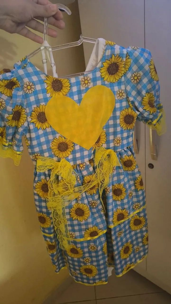 Vestido Junino Infantil - Foto 2