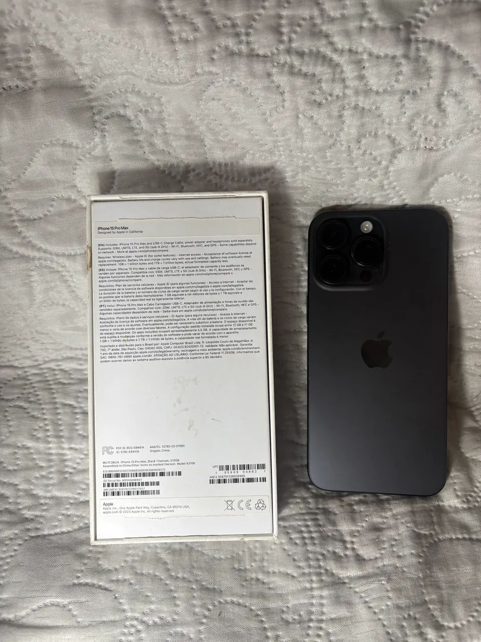 iPhone 15 Pro Max 512GB - Impecável | Com Caixa | Super Conservado