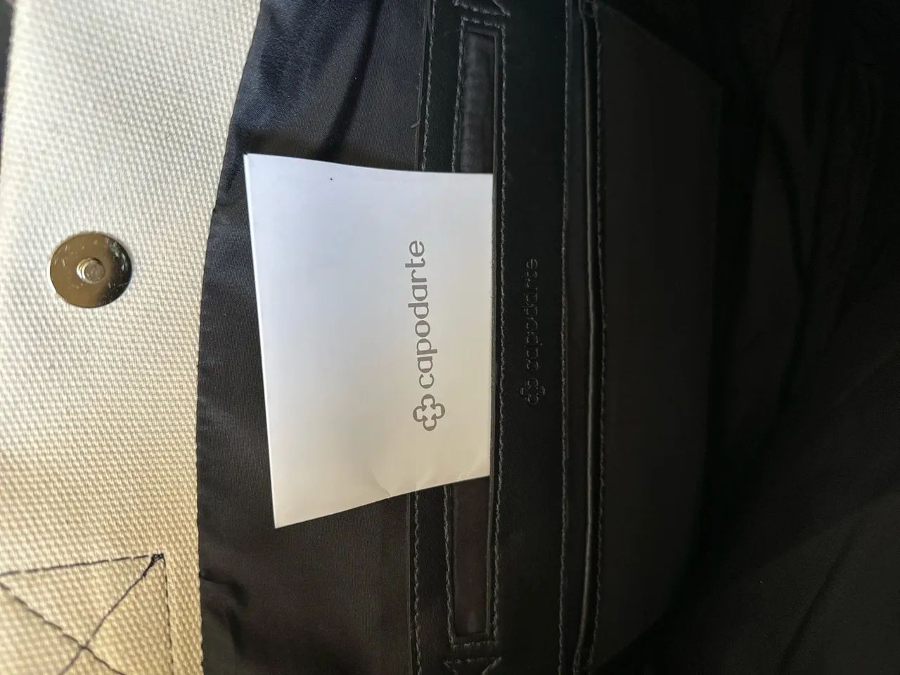 Bolsa de tecido original Capodarte - Foto 3