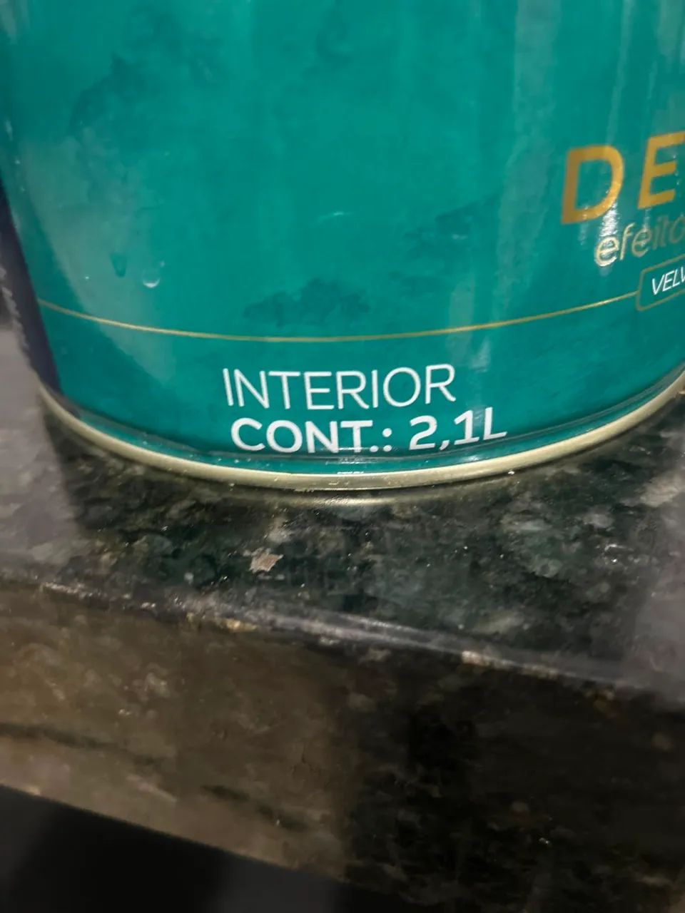 Tinta Coral Decora efeitos especiais Velvet/Nuage